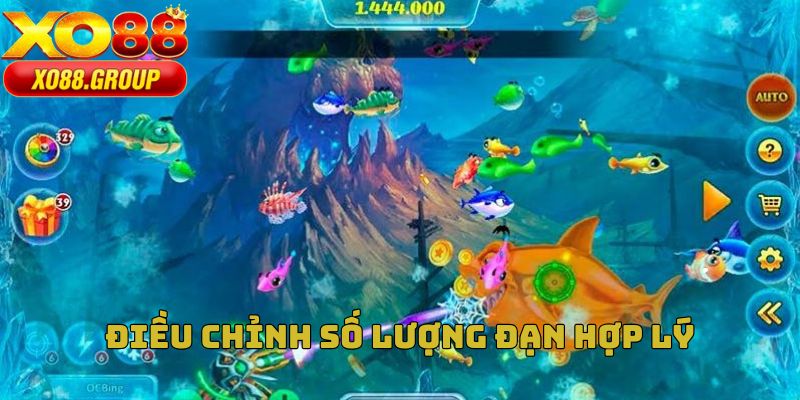 Người chơi cần điều chỉnh đạn hợp lý